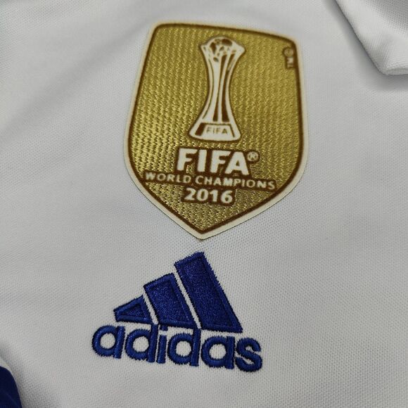 Adidas Real Madrid Bale #11 2016 Size Small Soccer Futbol Jersey Long Sleeve - Picture 5 of 9